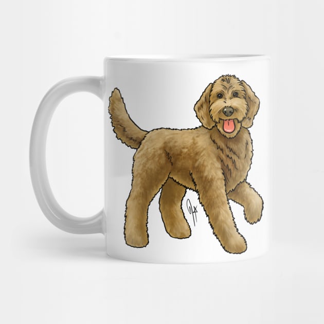 Dog -  Goldendoodle - Apricot by Jen's Dogs Custom Gifts and Designs